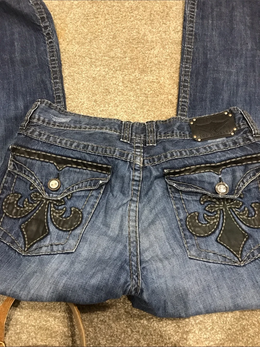Men’s Cooper Affliction Boot Cut Jeans
